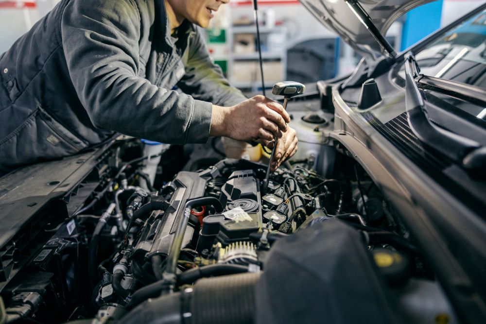 Car engine maintenance